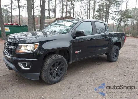 2019 Chevrolet Colorado Z71 из США, поврежденный, VIN 1GCGTDEN7K1162271